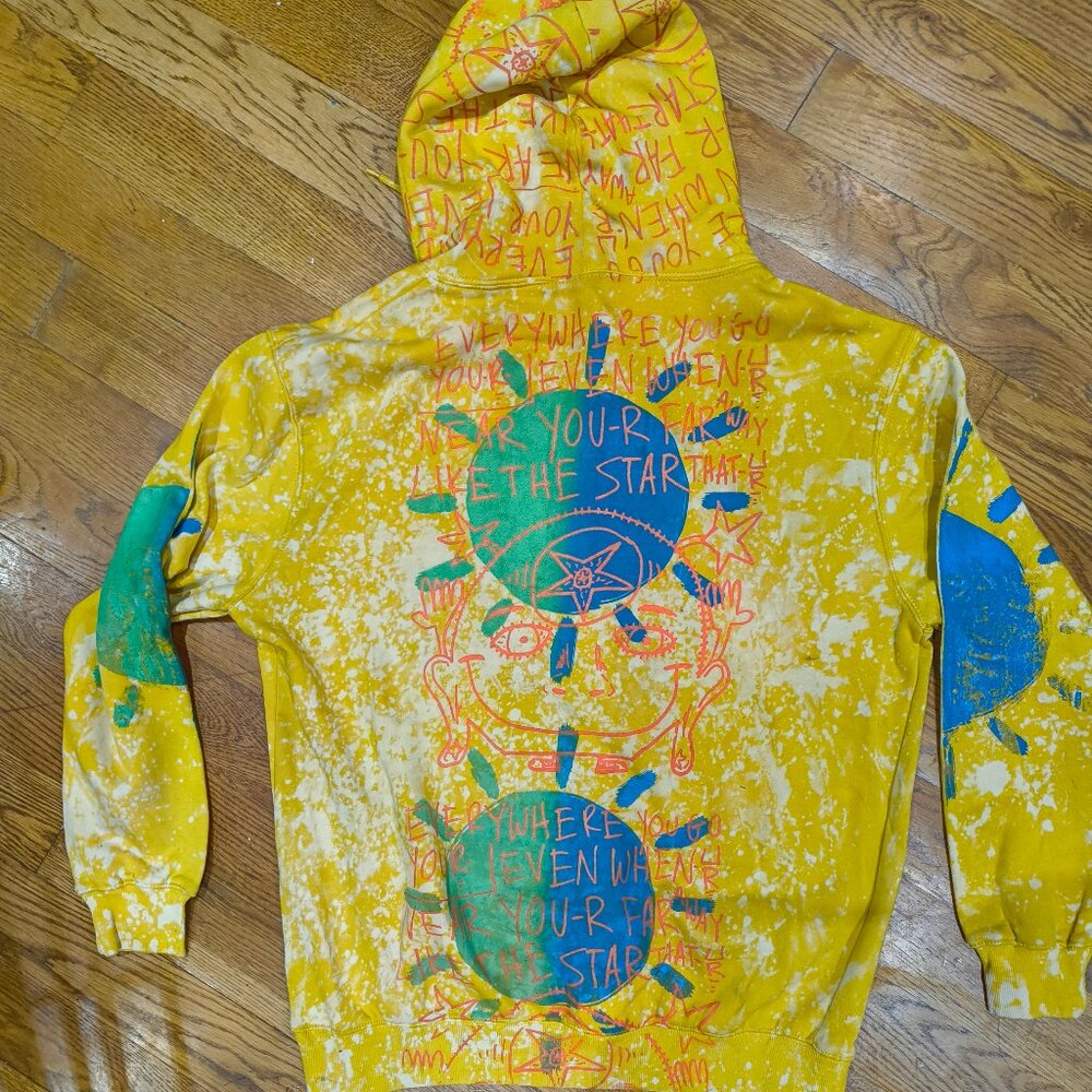 Snowmilk warm yellow hoodie- Star That You Are